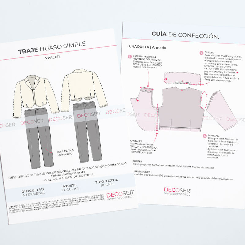 Traje Huaso Niño Simple