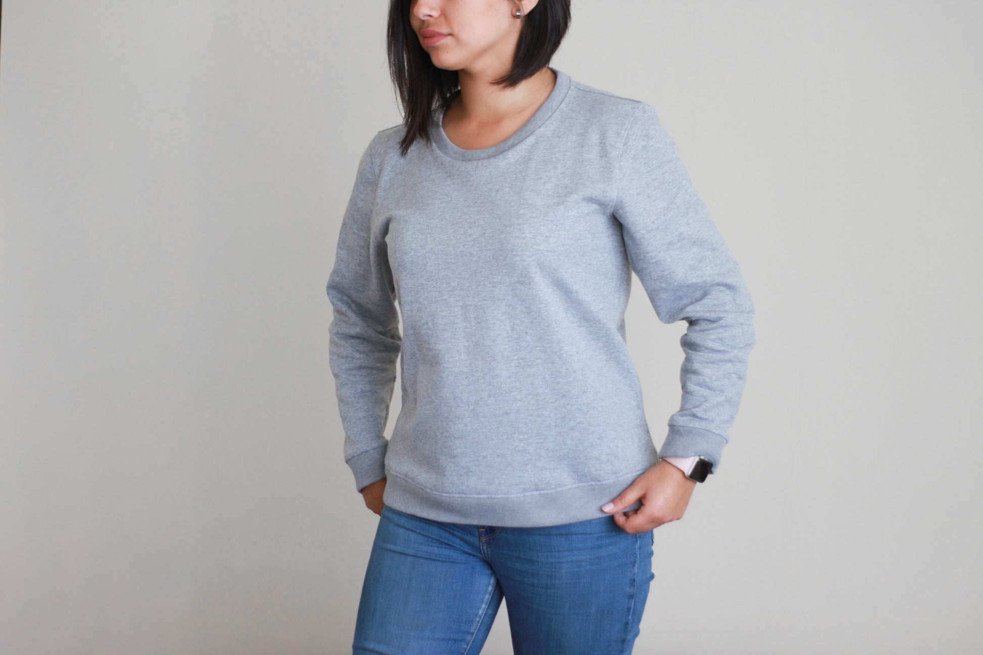 Polerón Cuello Redondo Infantil y Adulto