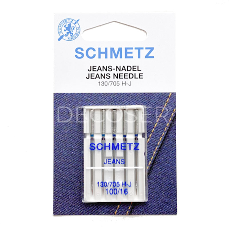 Aguja para Jeans N°100/16 – Schmetz