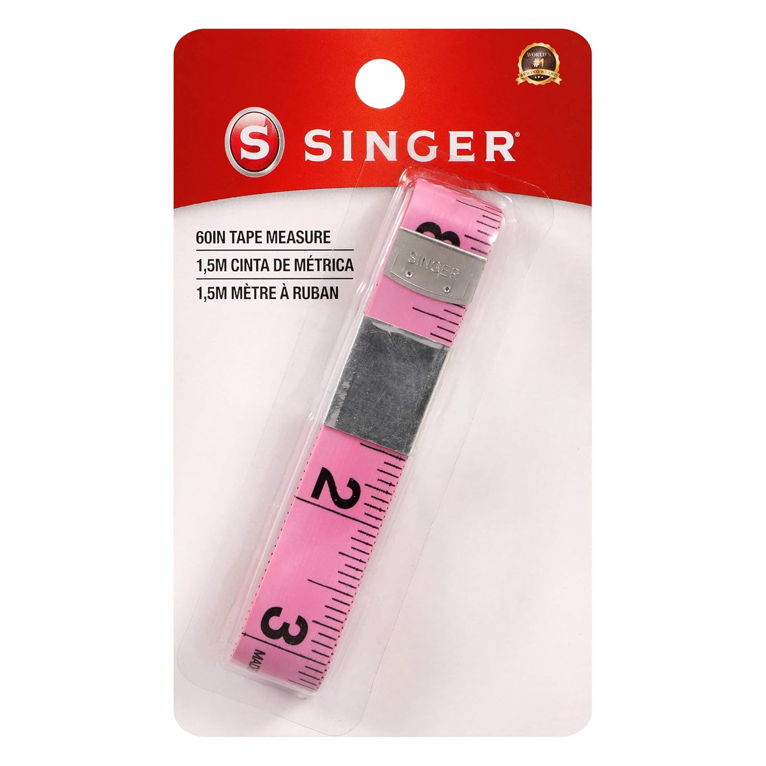 Cinta Métrica Rosa - Singer