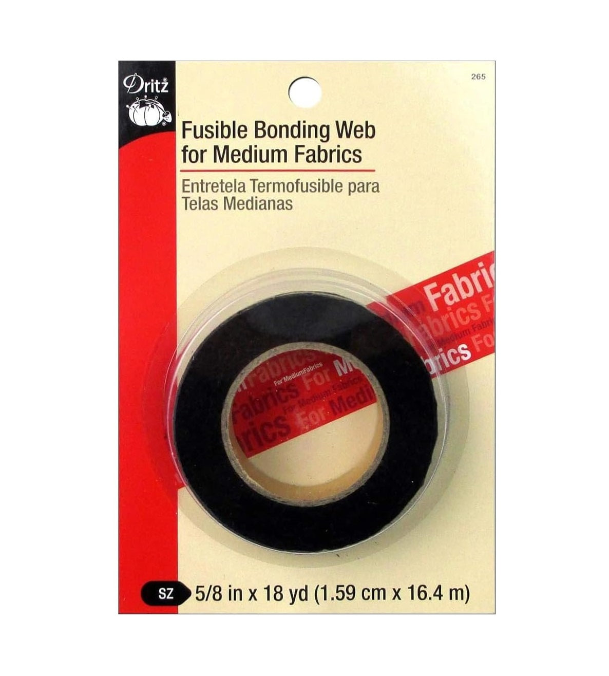 Cinta Termofusible Negra - Dritz