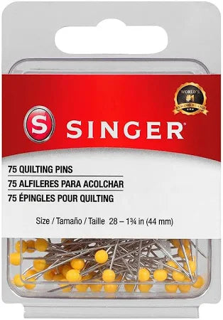 Alfileres Cabeza Amarilla 75 u - Singer