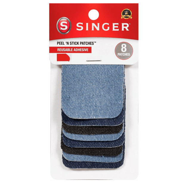 Parches Jeans Autoadhesivos  8u - Singer