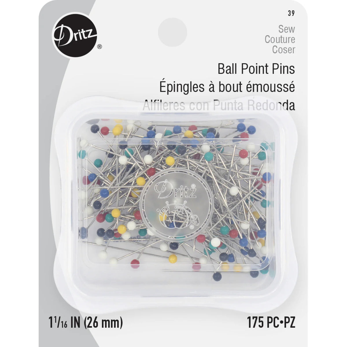 Alfiler Punta de Bola 75u - Dritz