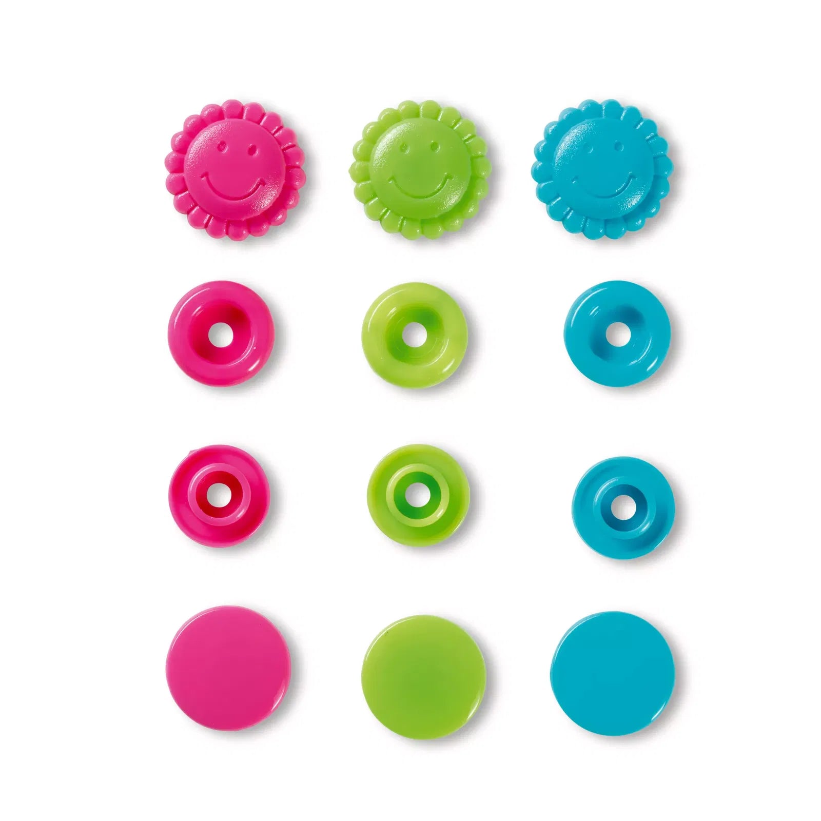 Snap Broche Plástico Flor 12 mm – Prym 30 U
