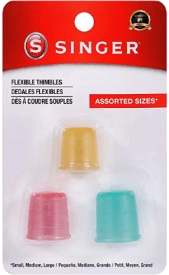 Dedales de Silicona Flexibles - Singer