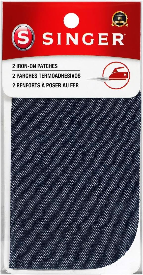 Parches Jeans Termoadhesivos , 2u - Singer