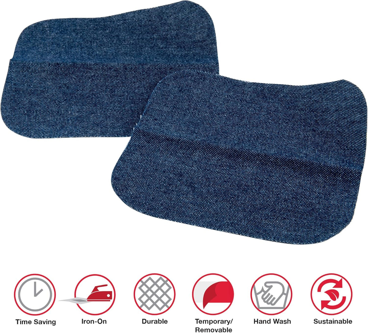 Parches Jeans Termoadhesivos , 2u - Singer