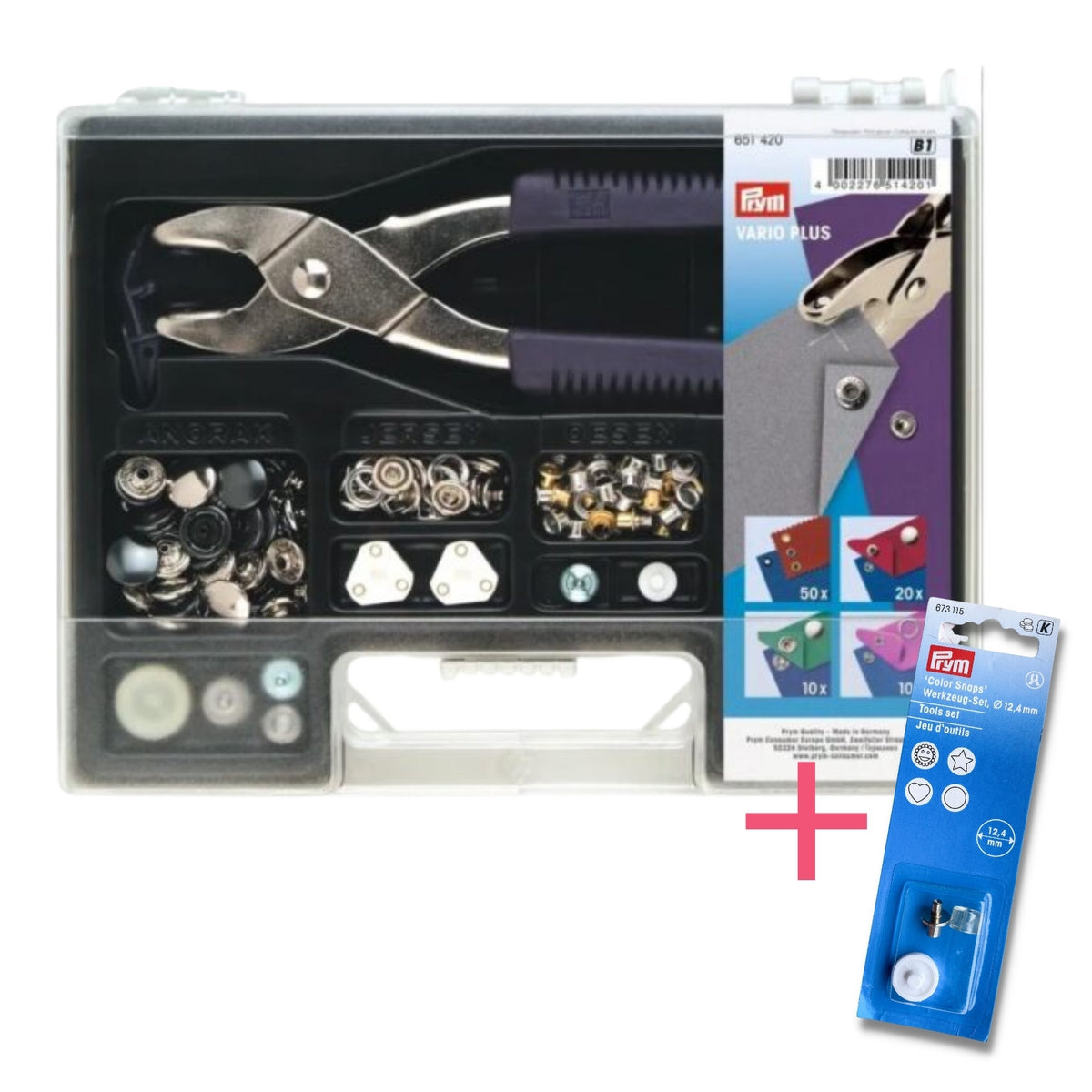 Maletín de Broches Vario Plus 6 en 1 - Prym