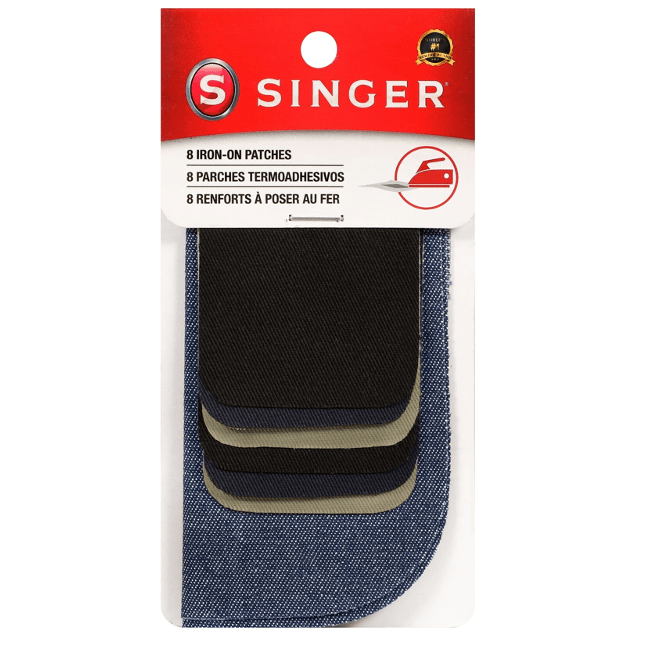 Parches Oscuros y Jeans Termoadhesivos 8u - Singer