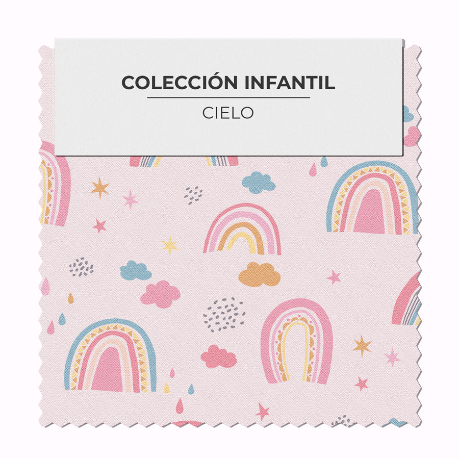 Arcoíris Infantil Rosa