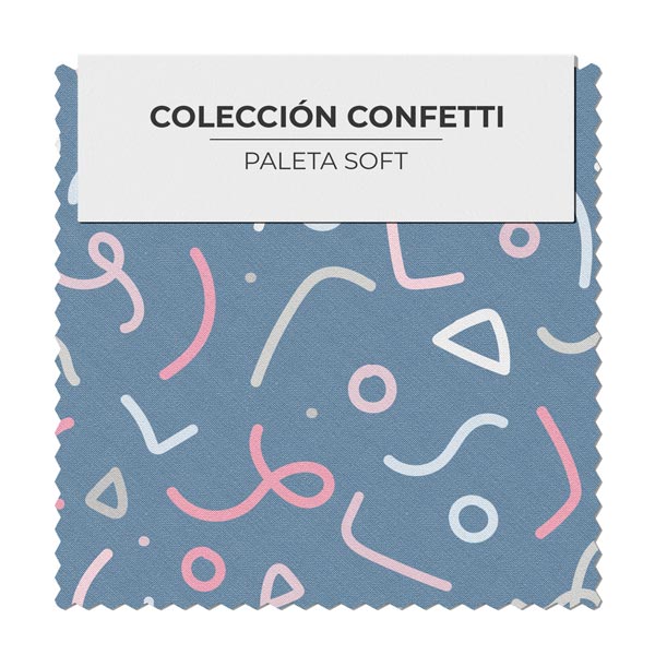 Confetti Rosa y Azul