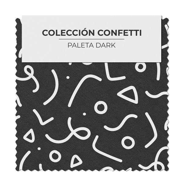 Confetti Base Negra