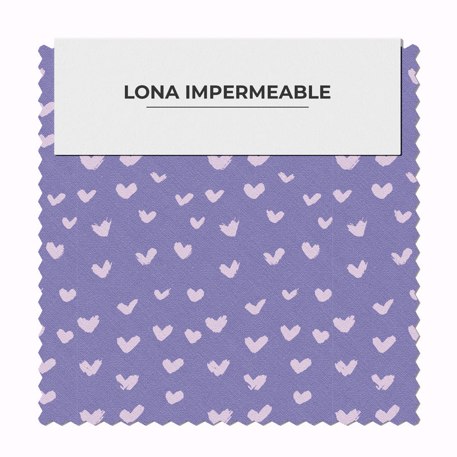 Corazón Loco Morado
