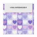 Corazón Mosaico Morado