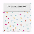 Corazones Mini Multicolor Fucsia