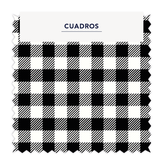 ⚡ Vichy 1 cm Cuadros 48
