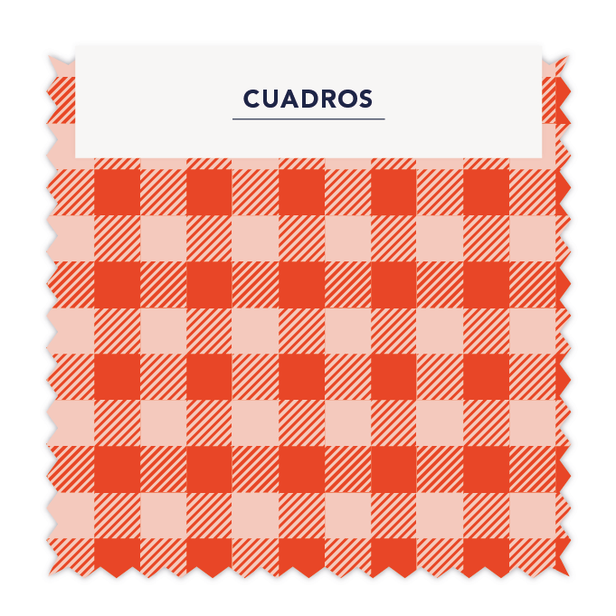 ⚡ Vichy 1 cm Cuadros 52