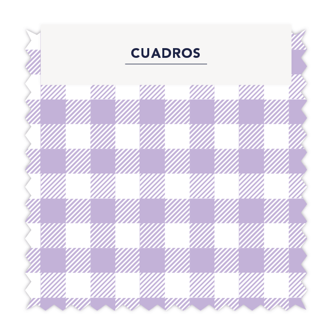 ⚡ Vichy 1 cm Cuadros 58