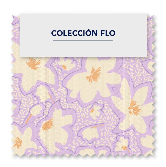 Flor Crema Malva