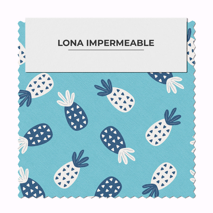 Piña Trazo Azul