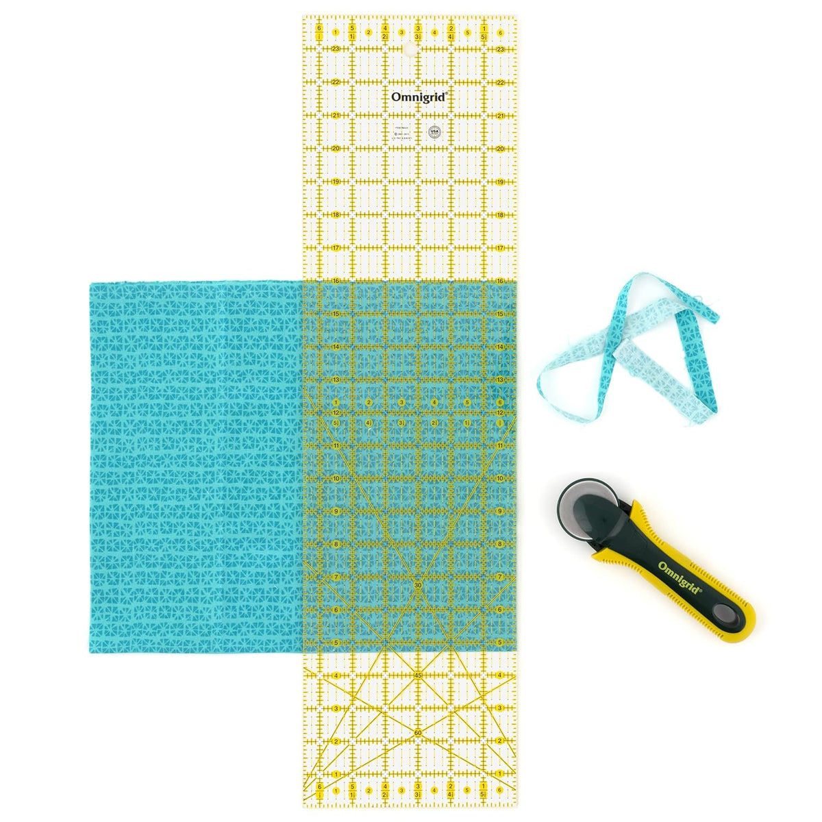 Regla 6 1/2x24" - Omnigrid