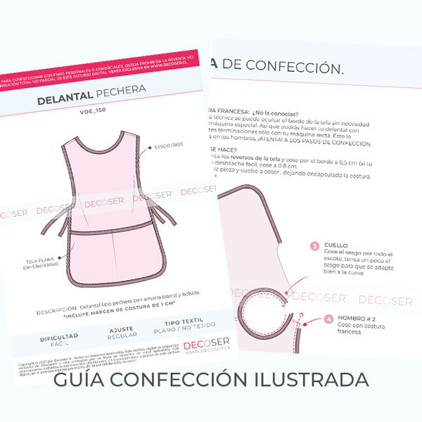 Delantal Pechera Infantil