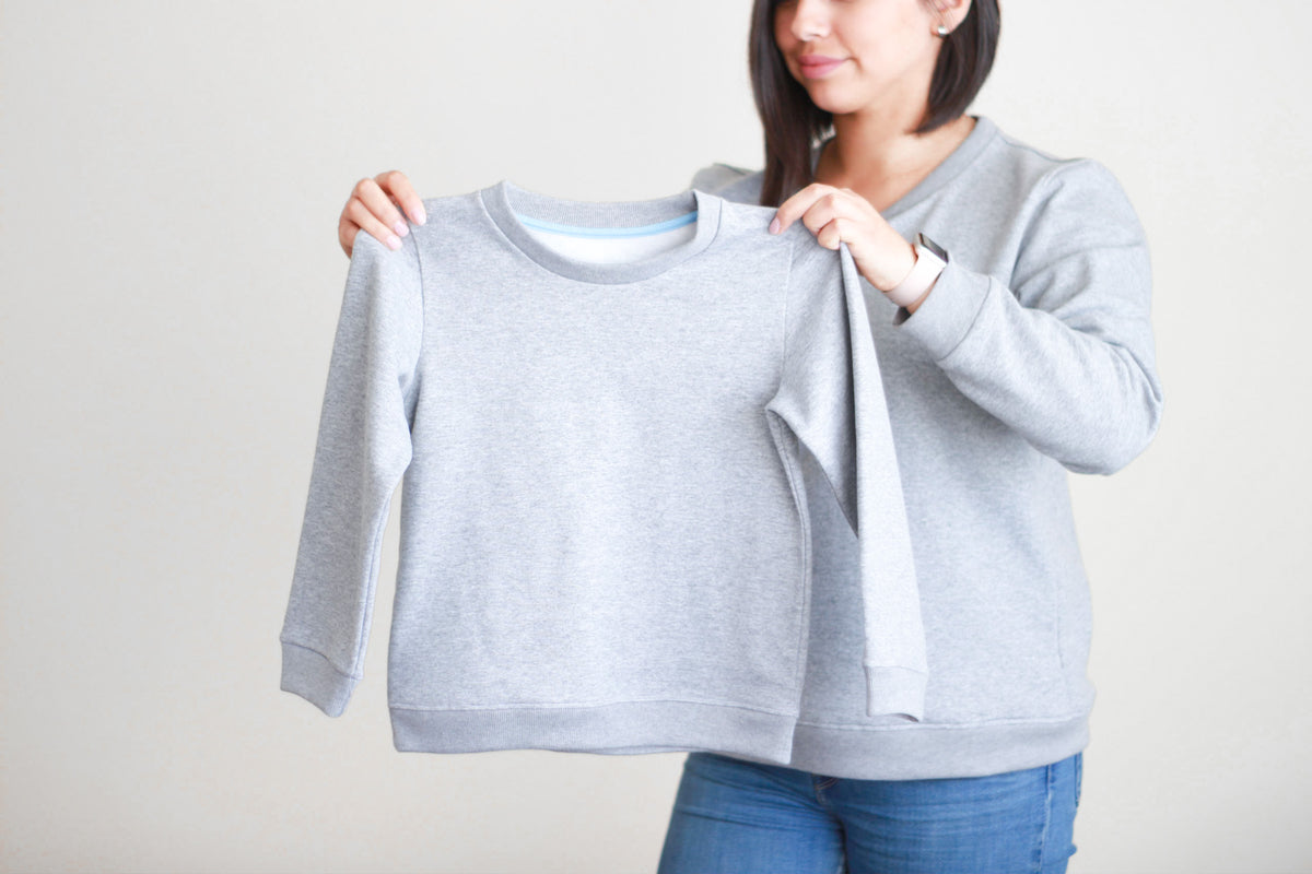 Polerón Cuello Redondo Infantil y Adulto