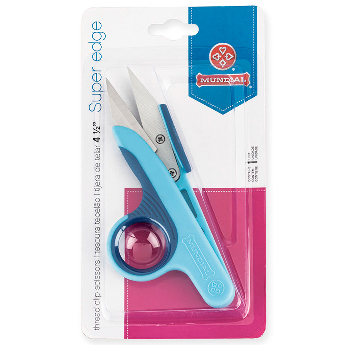 Corta Hilachas Celeste 4½" – Mundial