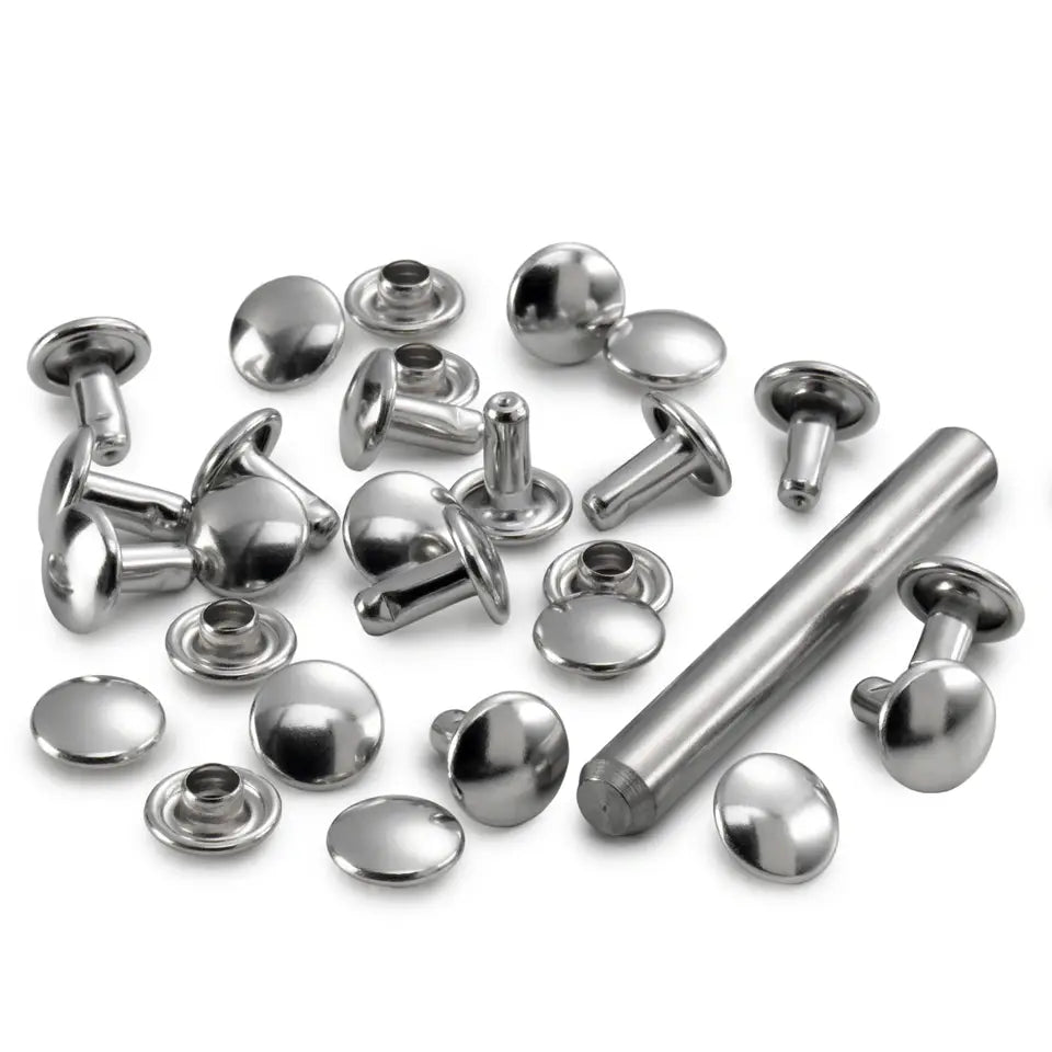 Remache Plateado Grosor 3-4 mm + Herramienta Manual - Prym